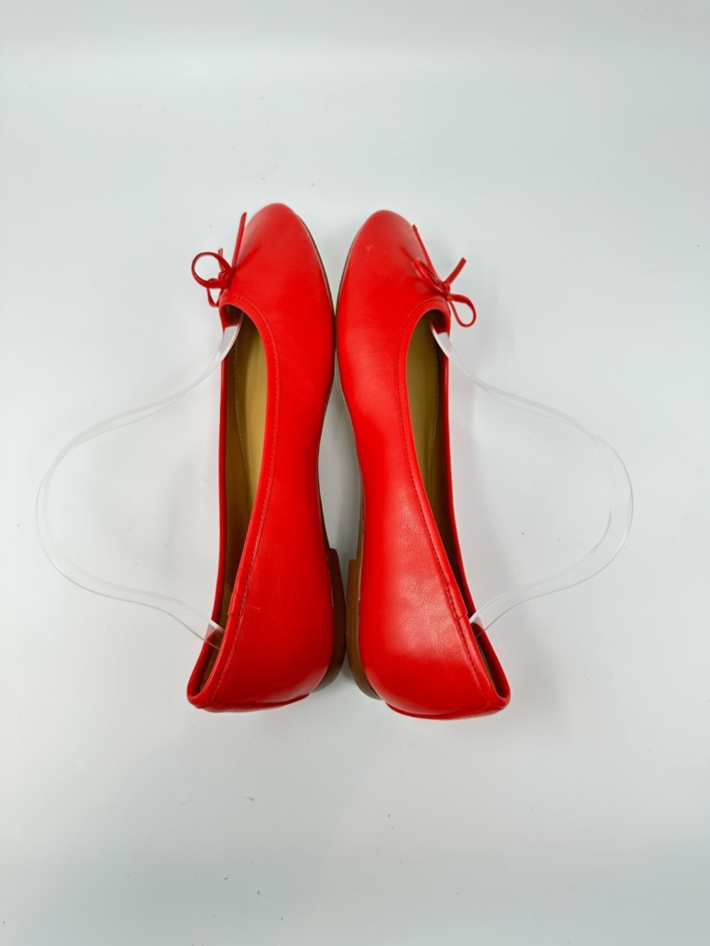 New J.Crew Andi Ballet Flats In Leather Women's 10 - Picture 5 of 13